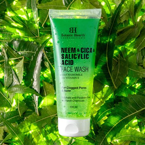 Neem, Cica & Salicylic Acid Face Wash, 100ml – Botanic Hearth