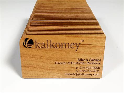 Laser Cut Business Cards 的图像结果