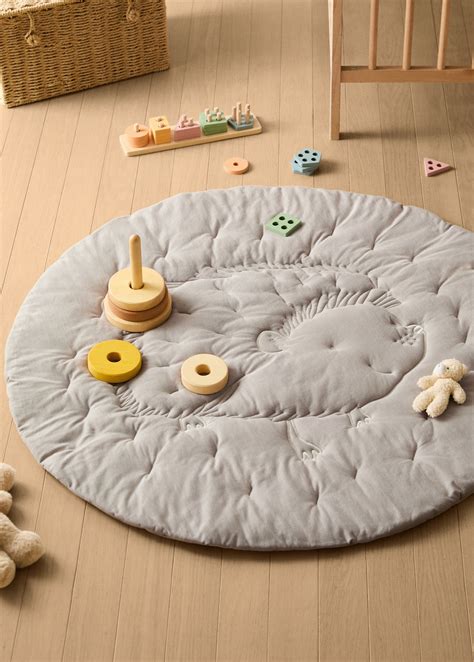Covor pentru copii, matlasat, model arici - Home | MANGO Romania