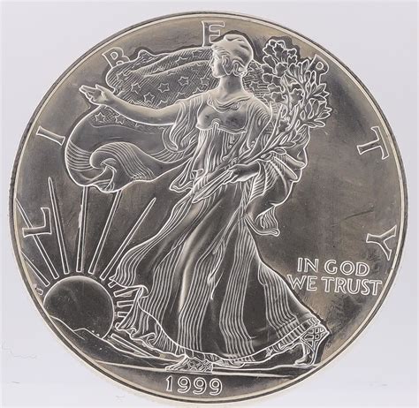 1999 American Silver Eagle Dollar Coin