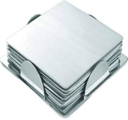 Kitchen Delli Rectangle Steel Coaster Set - Buy Kitchen Delli Rectangle ...