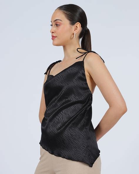 Buy Black Tops for Women by Shein Online | sheinindia.in