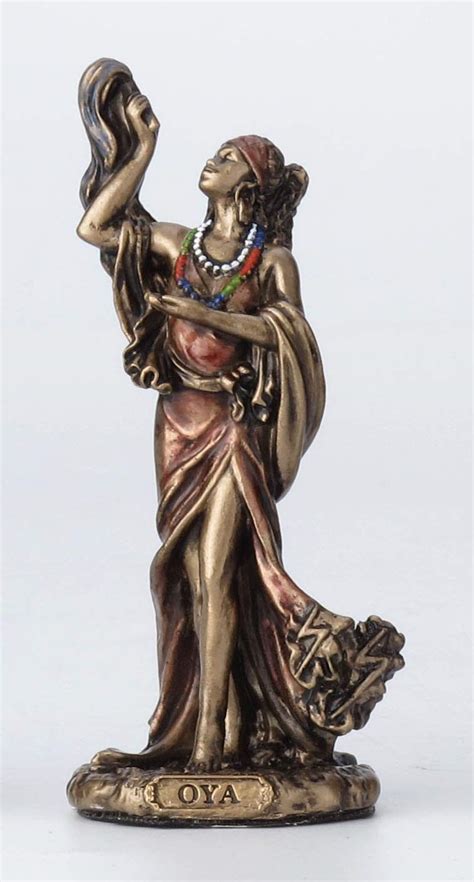 Veronese Design 3 7/8 Inch OYA -Santeria Orisha Goddess of Wind, Storm ...