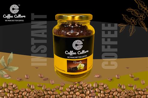 Flavoured Instant Coffee-Vanilla 100gms BUY 1 GET 1 FREE – Coffee Culture