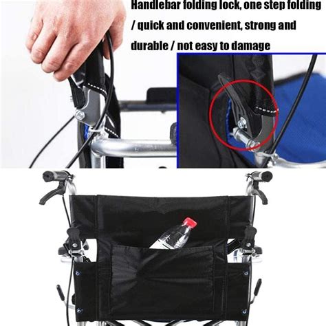 DGLEYUI Lightweight Wheelchair for Adults Transportation India | Ubuy