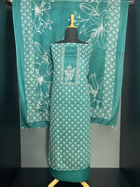 Floral Printed Cotton Salwar Set | SW2323 – Aham Designer Boutique