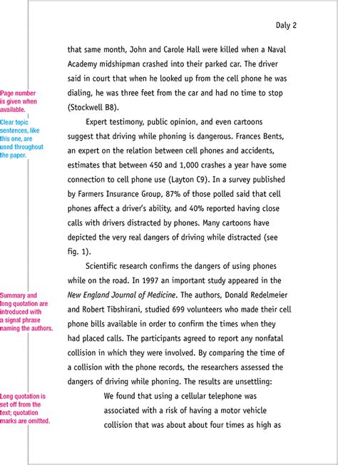 Research Paper Using MLA Format 的图像结果