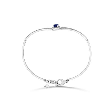Toren Classic Emerald-Cut Sparkle Bracelet