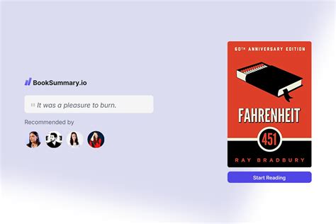 Fahrenheit 451 Book Summary