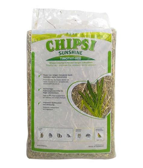 JRS Chipsi Sunshine Plus Timothy Hay[Weight - 800g] | SMBG B2B Website