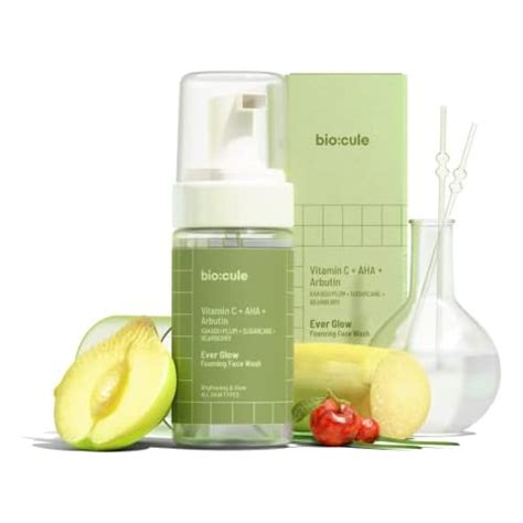Biocule Ever Glow Foaming Face Wash for Glowing & Even Skin Tone | with ...