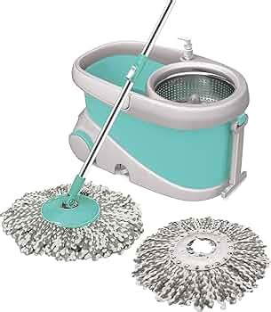 Spotzero by Milton Prime Spin Mop with Big Wheels and Stainless Steel ...