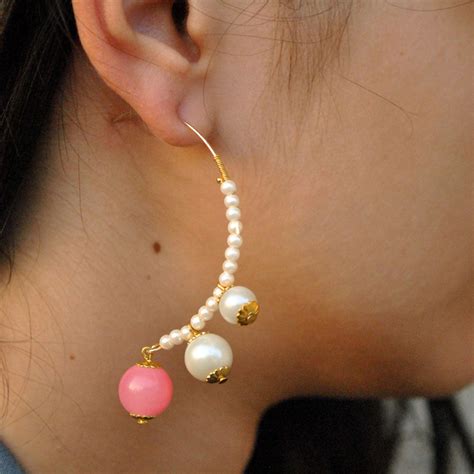 The Illusion Half Hoop Earrings
