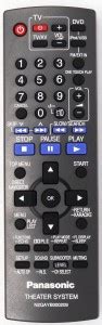 Panasonic SC-PT860,PT865 PANASONIC Remote Controller - Panasonic ...