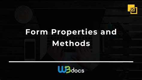 Image result for Form Object Properties JavaScript