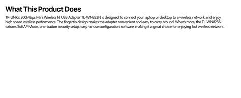 TP-LINK WiFi Dongle 300 Mbps Mini Wireless Network USB Wi-Fi Adapter ...