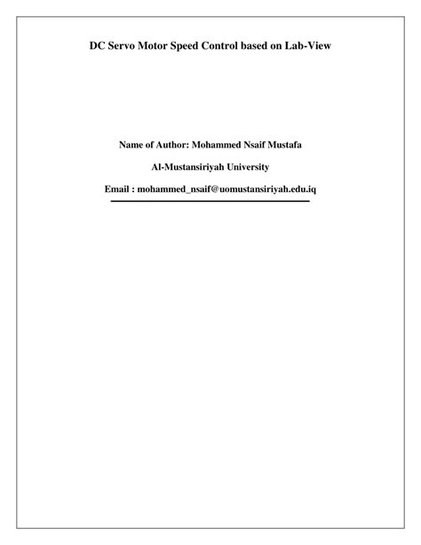 Image result for Servo Motor Speed Control