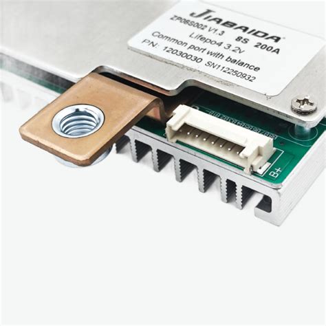 Jiabaida (JBD) LiFePo4 8S 25.6V 200A Battery Management System (BMS ...