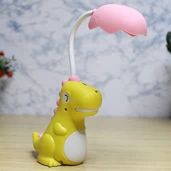 ARUNA DECOR Dinosaur Kids Table Lamp, Portable Table Light, Cute ...
