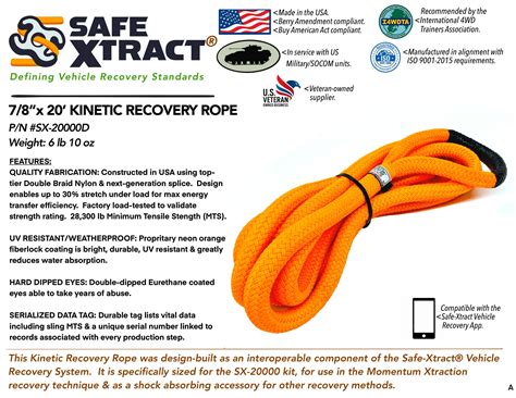 Safe-Xtract Kinetic Energy Recovery Rope (KERR) | ARC Off-Road Training ...