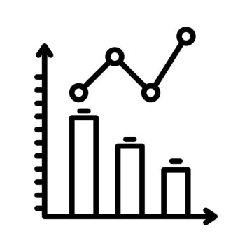 Image result for Line Graph Icon