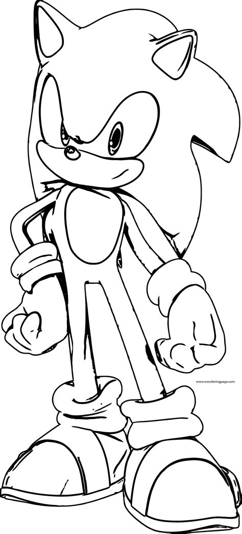 Sonic The Hedgehog Three Coloring Sheets