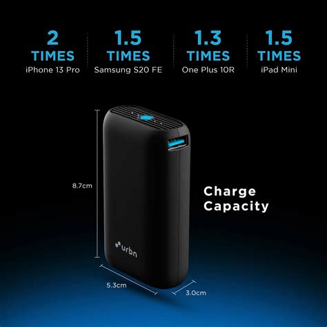 10000 mAh Nano Power Bank | URBN