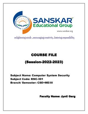 KCS-352 - jyoti garg - Meerut Institute of Engineering & Technology ...