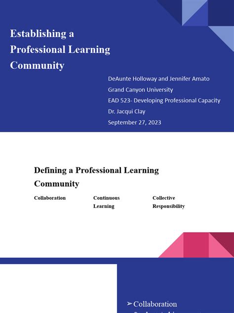 Image result for Developing a Professional Learning Community