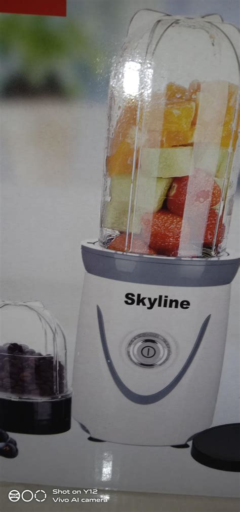 Buy SKY LINE VTL-555 ABS Nutri Mix with 2 Jar 400 W , Medium, Black ...