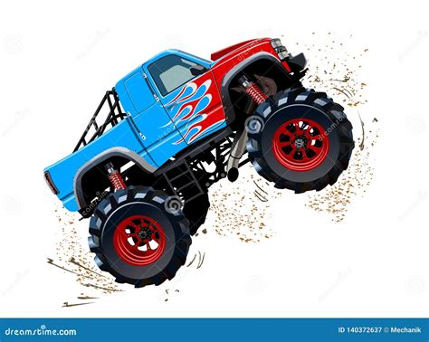 Cartoon Monster Truck Stock Illustrations – 1,781 Cartoon Monster Truck ...