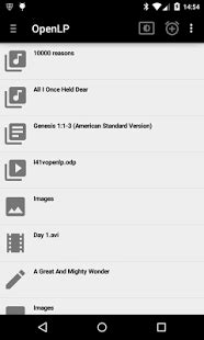 Image result for OpenLP File