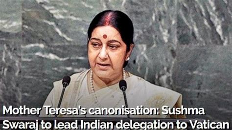 Petition · Sushma Swaraj, please don’t attend the canonization ceremony ...