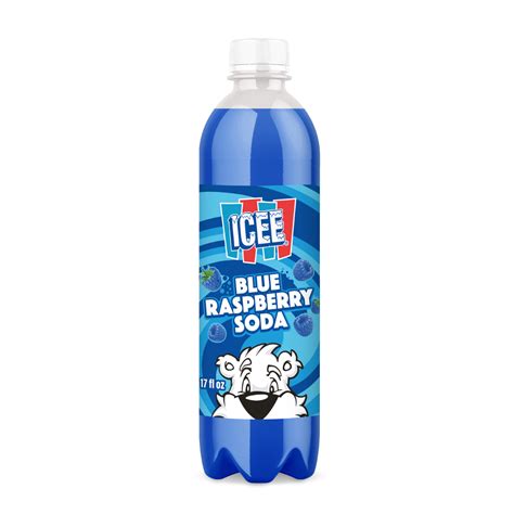 ICEE Blue Raspberry Soda 17 FL OZ (500ML) PET – Whateverbrands