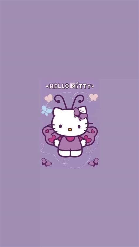 [100+] Purple Hello Kitty Wallpapers | Wallpapers.com
