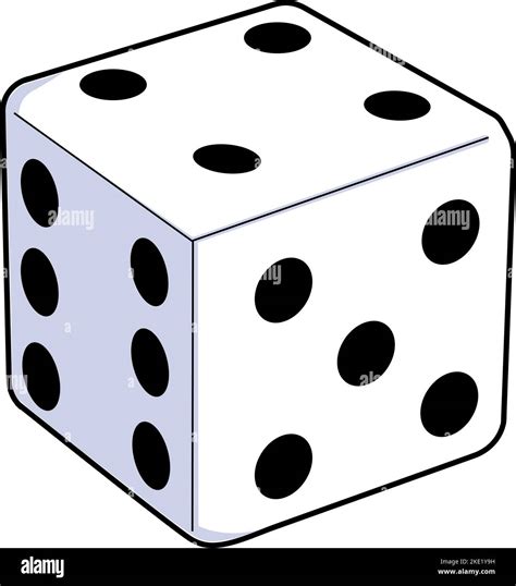 One Dice Clip Art