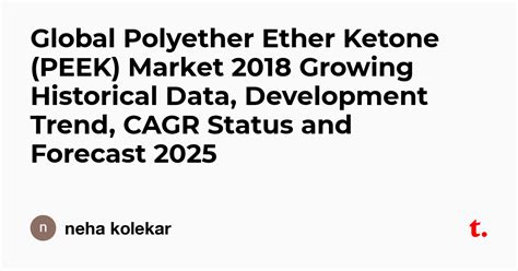 Global Polyether Ether Ketone (PEEK) Market 2018 Growing Historical ...