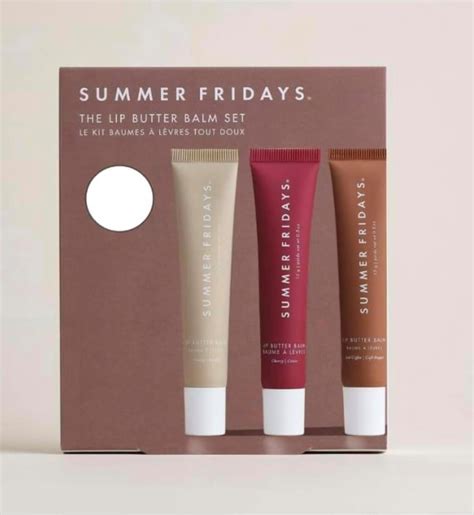 Amazon.com : Summer Fridays The Mini Neutrals Lip Butter Balm Set ...