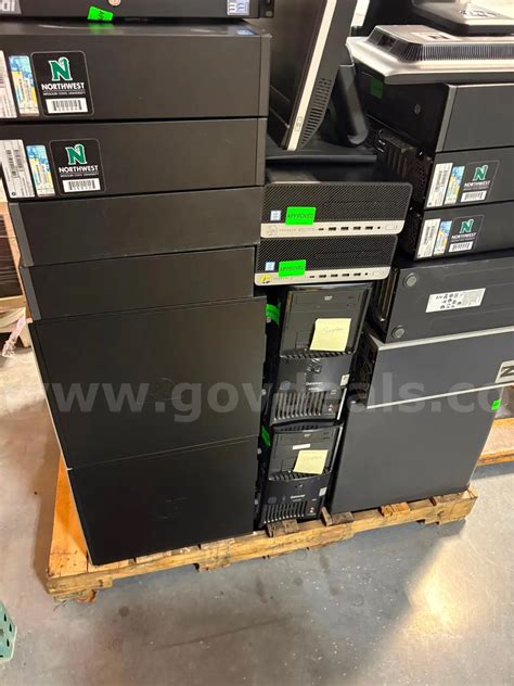 Mixed Manufacturer Desktops HP/Gateway | GovDeals