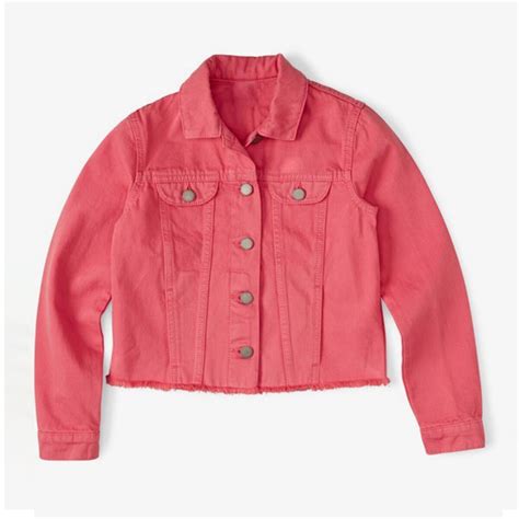 Pink Denim Jacket - Pink Jean Jacket