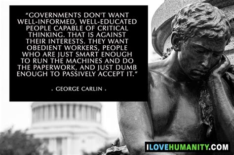 George Carlin Political Quotes 的图像结果