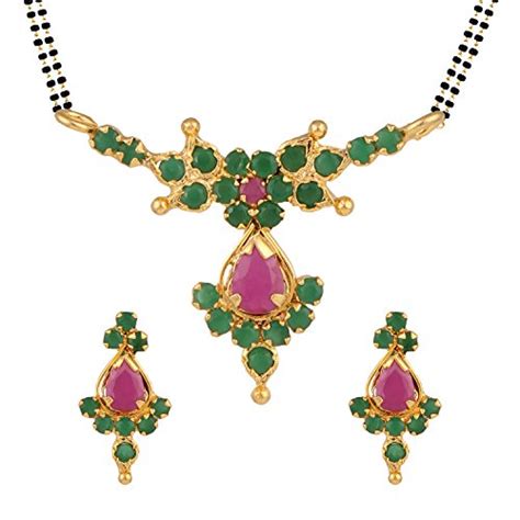 Buy Archi Collection Efulgenz Jewellery Ethnic Traditional Gold Plated ...