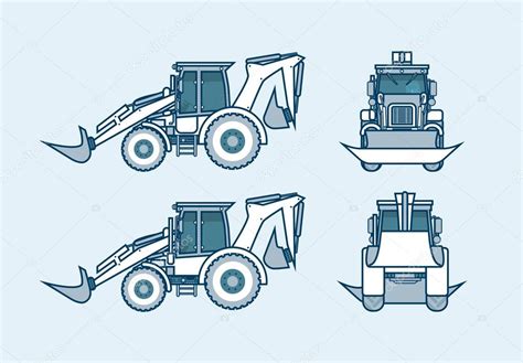 Image result for Front Loader Side View