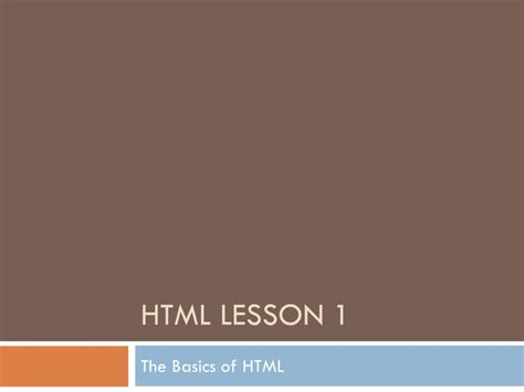 HTML5 Lesson One 的图像结果