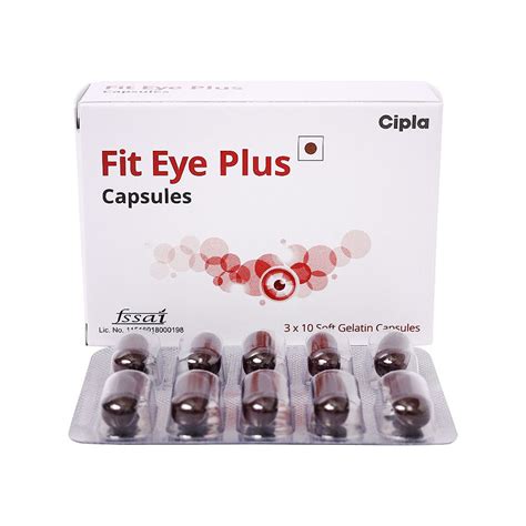 Fit Eye Plus Softgelatin Capsule 10's Price, Uses, Side Effects ...