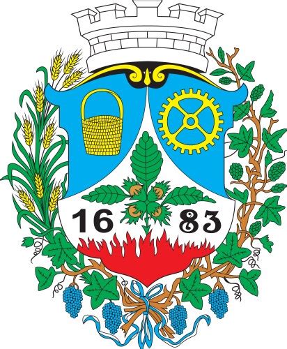 Coat of arms hastings in england Royalty Free Vector Image