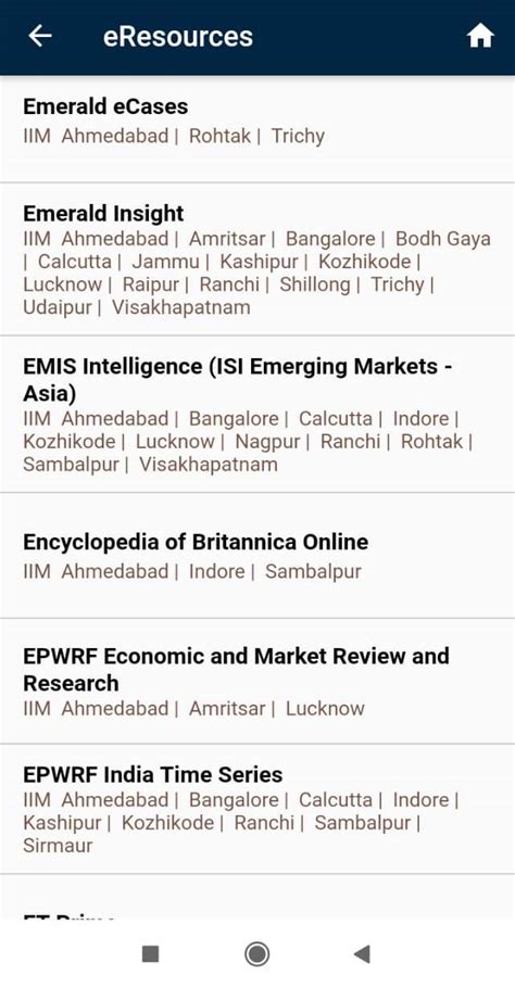 IIM Consortium App
