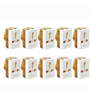 HI-PLASST (Pack of 10) 5 to 15 Ampere Converter Socket for Big Size 16 ...