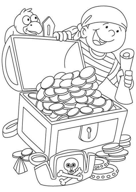 Free & Easy To Print Pirate Coloring Pages - Tulamama