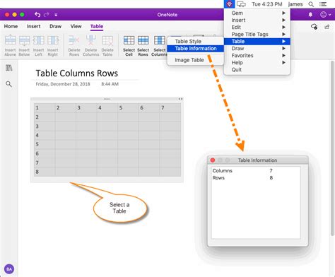 Image result for How to View Row Numbers in OneNote